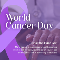 World Cancer Day Awareness Instagram post Image Preview