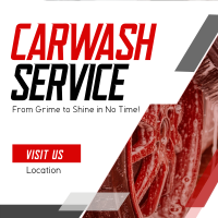 Expert Carwash Service Instagram Post Design