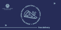 Pizza Time Twitter post Image Preview