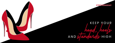 Classy Red Bottoms Facebook cover Image Preview