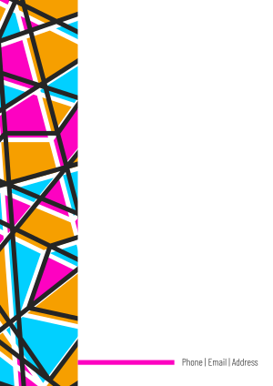 Stained Glass Letterhead Image Preview