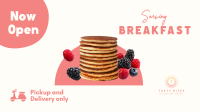 New Breakfast Restaurant Facebook Event Cover Image Preview