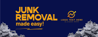 Professional Junk Removal Facebook cover Image Preview