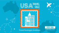 USA Travel Destination Facebook event cover Image Preview