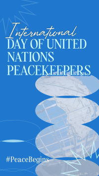 UN Peacekeepers Day Instagram story Image Preview