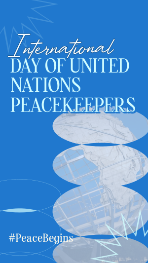 UN Peacekeepers Day Instagram story Image Preview
