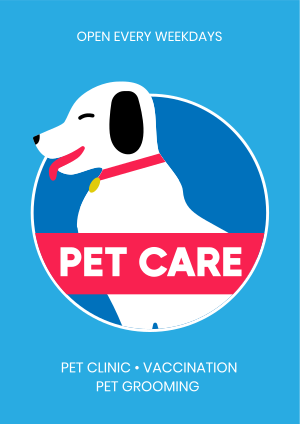 Pet Care Services Flyer Image Preview