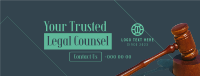 Trusted Legal Counsel Facebook Cover Design