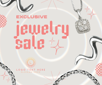 Y2k Jewelry Sale Facebook Post Design