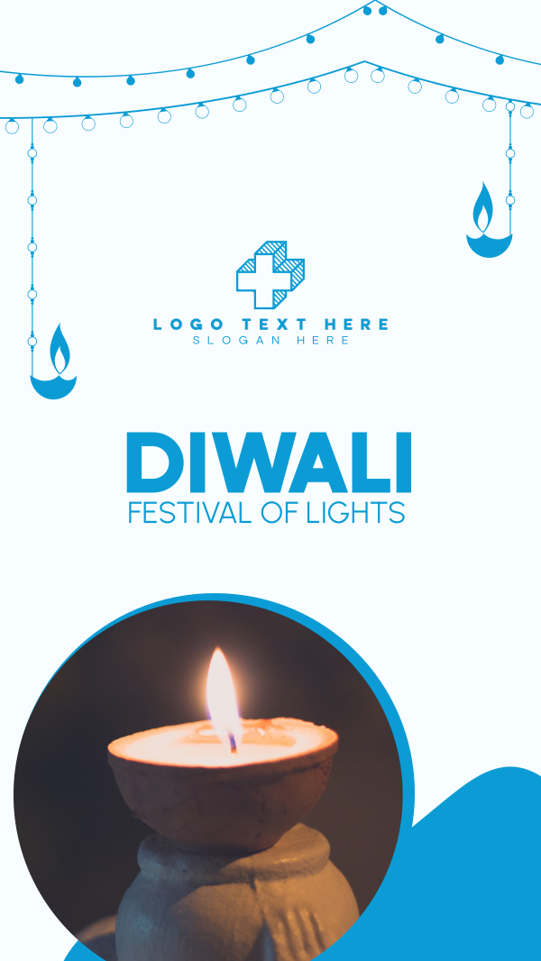 Diwali Event Facebook Story Design Image Preview