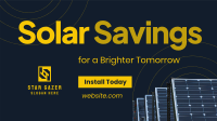 Solar Savings Facebook Event Cover Image Preview