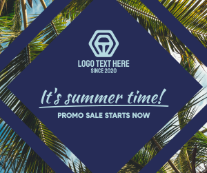 It's Summer Time Promo Facebook post