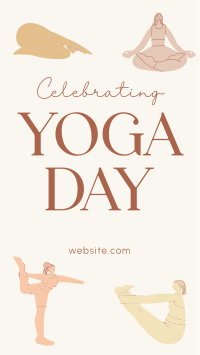 Yoga for Everyone Facebook Story Design