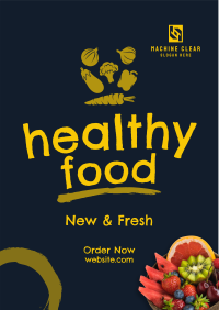 Fresh Healthy Foods Flyer Image Preview