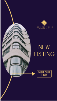 Apartment New Listing Instagram story Image Preview