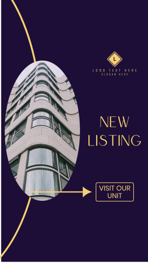 Apartment New Listing Instagram story Image Preview