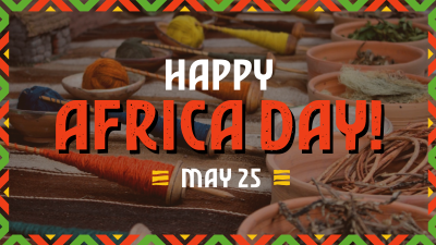 Africa Day Commemoration  Facebook event cover Image Preview