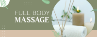 Massage Promo Facebook cover Image Preview