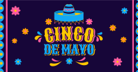Colorful Hat in Cinco De Mayo Facebook Ad Design
