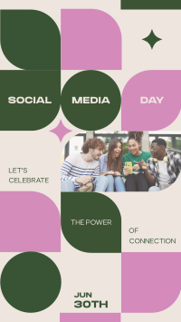 Social Media Day Modern TikTok video Image Preview