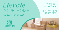 Renovation Elevate Your Space Facebook Ad Design