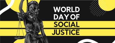 Social Justice World Day Facebook cover Image Preview