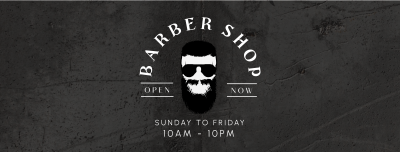 Bearded Barbers Facebook cover Image Preview