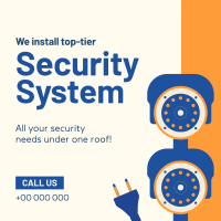 Security System Installation Instagram post Image Preview
