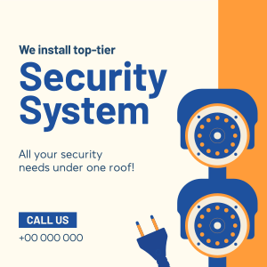 Security System Installation Instagram post Image Preview