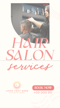 Salon Beauty Services YouTube short Image Preview