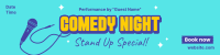 Stand Up Comedy Special LinkedIn banner Image Preview