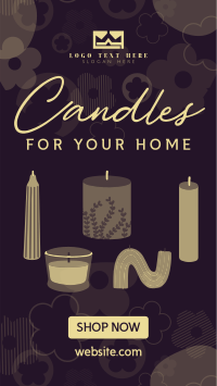 Fancy Candles Facebook story Image Preview