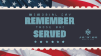 Remember Memorial Day Video Image Preview