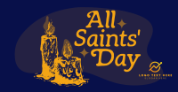 Candles for Saints Facebook Ad Design