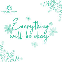 Everything will be okay Instagram Post Design