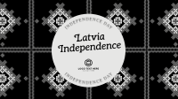 Traditional Latvia Independence Animation Preview