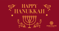 Hanukkah Candles Facebook ad Image Preview