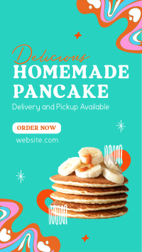 Homemade Pancakes Facebook story Image Preview