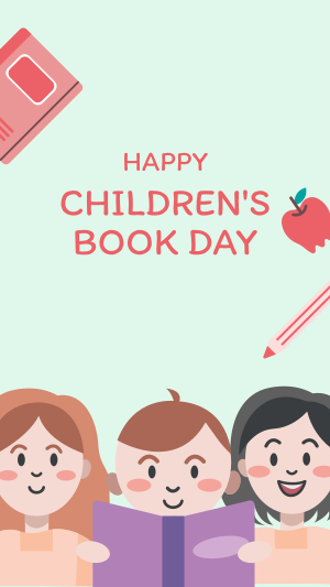Children's Book Day Instagram story