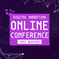Online Conference Instagram Post Design