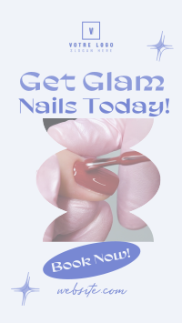 Glam Nail Salon Facebook story Image Preview
