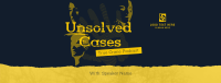 Unsolved Crime Podcast Facebook cover Image Preview
