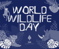 Rustic World Wildlife Day Facebook post Image Preview