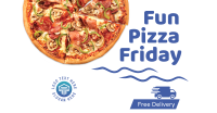 Fun Pizza Friday Facebook ad Image Preview