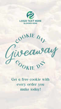 Cookie Giveaway Treats Instagram Story Design