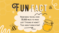 Honey Bees Fact Facebook event cover Image Preview