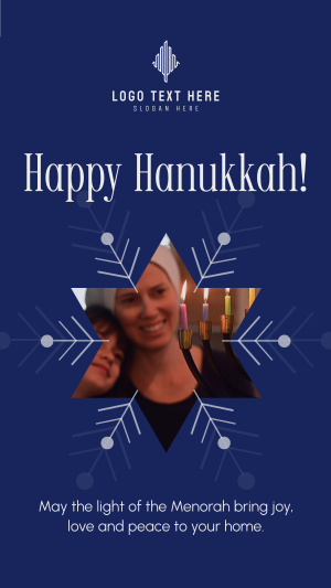 Lighting of the Menorah Facebook story Image Preview