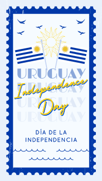 Uruguay Independence Day TikTok Video Image Preview