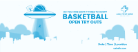 Basketball UFO Facebook Cover Preview