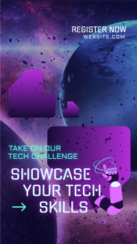 Tech Skill Showdown TikTok video Image Preview